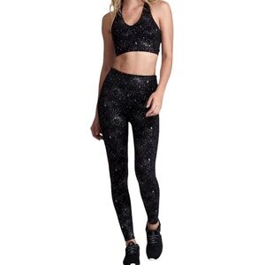 Noli Celestial leggings Reflective High Rise Small NWT Yoga Barre Lounge